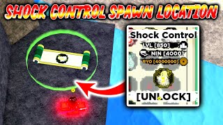 Shindo Life  Getting New Shock Control Spawn Location [upl. by Furnary265]