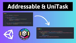 How to use Addressable w UniTask or asyncawait in Unity [upl. by Hadnama]