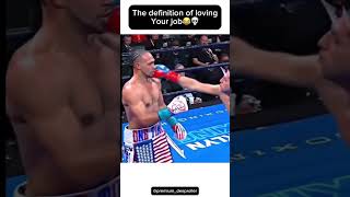 The definition of loving your job😂💀 boxing sports career job mma fighting face funny [upl. by Cazzie]