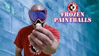 Does a Frozen Paintball Hurt More Myth or Fact Freezing Paintballs Will They Freeze [upl. by Ryon]