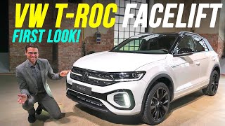 2022 VW TRoc Facelift REVIEW Style vs RLine vs TRoc R 🏁 vs Cabriolet ☀️ [upl. by Wallache]