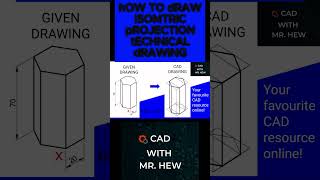 AutoCAD isometric views in engineering drawing autocad [upl. by Som]