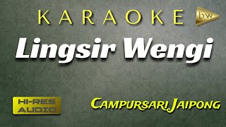 Lingsir Wengi Karaoke SlowJaiplo set Gamelan Korg Pa600  Lirik [upl. by Barthelemy]