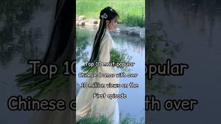 Top 10 Most Popular Chinese Dramas with over 10 million views on the first episode shorts [upl. by Pavel]