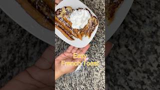 Easy French toast [upl. by Ahterod]