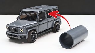 Hand made RC Benz G wagon from PVC  RC G63 from PVC [upl. by Nyltac444]