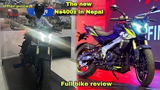 Bajaj ns400z full bike review😍 finally ns400 Chalayo [upl. by Theodosia]