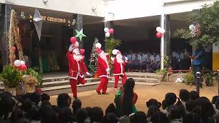 santa dance  Himayam school [upl. by Ydisahc]