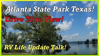 Atlanta State Park RV Texas Y’all rvlife rvliving [upl. by Nirrak]