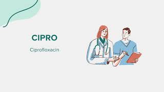 Cipro Ciprofloxacin  Drug Rx Information [upl. by Anoek]