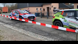 Erzgebirgs Rallye 2023Crash  Teil 2 [upl. by Yltnerb]