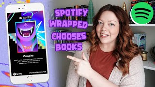 Spotify Wrapped Controls My TBR 🎵 Reading Vlog [upl. by Vinni58]