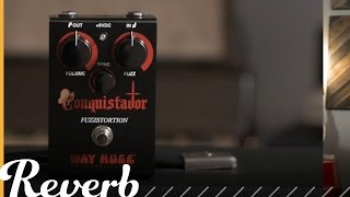 Way Huge Conquistador Gated Fuzz  NAMM 2017 [upl. by Huoh]