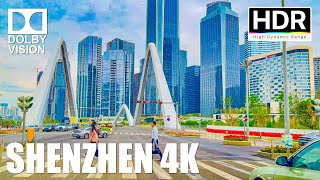 Shenzhen China driving around Qianhai Shenzhen the fastest growing city [upl. by Araid]