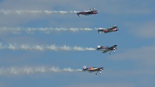 THE FLYING BULLS AEROBATICS TEAM  CAORLE AIR SHOW 2024 PROVE [upl. by Gristede]