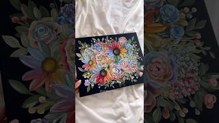 Painting a Rainbow Bouquet  CAMILLA CREATIONS camillacreations painting art acrylic artvideo [upl. by Emelin297]