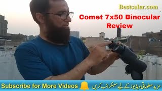 Comet 7x50 Binocular Review and Zoom Test [upl. by Tyler]