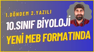 Biyoloji 10 Sınıf 1 Dönem 2 Yazılı  20232024 [upl. by Aselehc976]