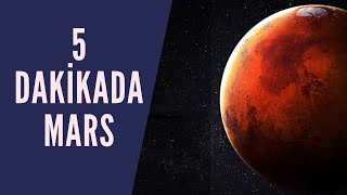 MARS GEZEGENİ  5 Dakikada Mars Hakkında Her Şey [upl. by Ahsieyk]