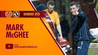 Mark McGhee post Dundee United 11032016 [upl. by Toby155]