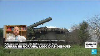 ¿Cómo cambiará la guerra en Ucrania con la nueva política nuclear de Rusia • FRANCE 24 [upl. by Muirhead]