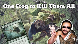 One Frog to Kill Them All  Simic Frogs  Standard  MTG Arena [upl. by Britni]