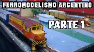 FERROMODELISMO argentino parte 1 [upl. by Fabiola315]