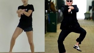 PSY GANGNAM STYLE Dance Tutorial [upl. by Nwahser]