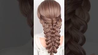 Double PullThrough Braid hairstyles [upl. by Laitselec]