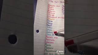 The 50 state song [upl. by Andrea]