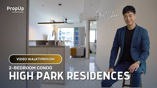 High Park Residences 2Bedroom Condo Video Walkthrough  Adriel Chan [upl. by Asital]