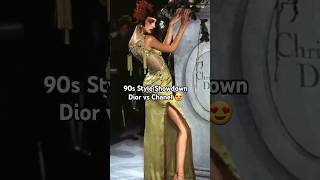 90s vibes Dior daring vs Chanel classic 90s fashion model penelopecruz short dior vs chanel [upl. by Fraser]