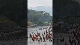 SABARIMALA CROWD STATUS NOW  Pampa River Updates  13th Dec 2024 [upl. by Nosylla625]