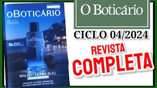 Revista o Boticário CICLO 042024 COMPLETA MUITAS PROMOÇÕES PROGRESSIVAS  😱  Silso Santos [upl. by Akived824]