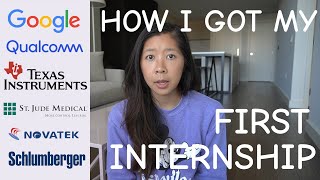 How I got my first internship in Electrical Engineering  Personal advice [upl. by Mulloy357]