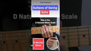 How to play the solo on Sultans of Swing by Dire Straits [upl. by Nwadahs]