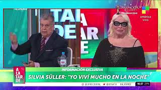 ¡FUERTE CRUCE AL AIRE Silvia Süller contra Luis Ventura [upl. by Nnyw549]