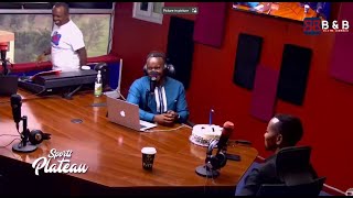 DAVID BAYINGANA NA SIDIC BATUNGURIWE MURI STUDIO LIVE BAKIVUGA AMAKURU UMUTSIMA UBA URABAHASANZE [upl. by Arnst]