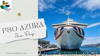 PampO Azura  Canary Islands Cruise  Sea Day  Women in Rock [upl. by Virgie405]