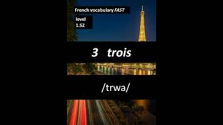 THREE  TROIS french français [upl. by Minnnie]