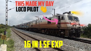 16 in 1 superfast express series part 1 indianrailways viralvideo trendingvideo video funny [upl. by Trix400]