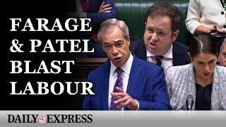 MISTAKE  Farage and Patel blast Labours Chagos Islands deal [upl. by Anahsed938]