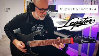 supershred2024 Legator Guitars 😀🤟🔥🎸 [upl. by Eusassilem92]