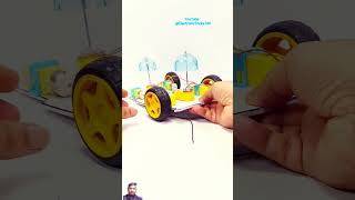 Rc light car remote control youtubeshorts dcmotor shortsfeed experiment [upl. by Alfonso]