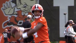 Highlights from Browns OTA practice [upl. by Alyss]