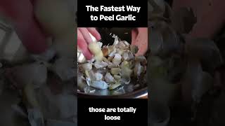 The Fastest Way to Peel Garlic 20 Cloves In 20 Seconds [upl. by Laup678]