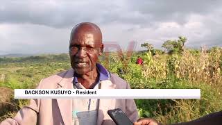 Over 300 families in Kapchorwa at risk as cracked rock threatens disaster [upl. by Demy478]