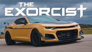 1000 HP Camaro ZL1 1LE  Custom EXORCIST by HENNESSEY [upl. by Zorah]