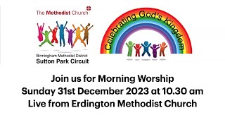 Join us for our morning worship service from Erdington Methodist Church [upl. by Pacien]