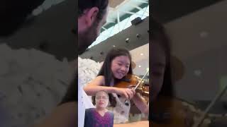 A 10 year old girl play Vivadi at Airport ytshorts shorts shortsfeed trendingshorts viralvideo [upl. by Notsirt]